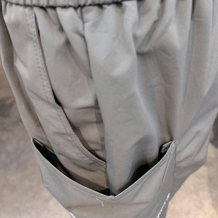 機能多口袋工裝短褲 - Image 5