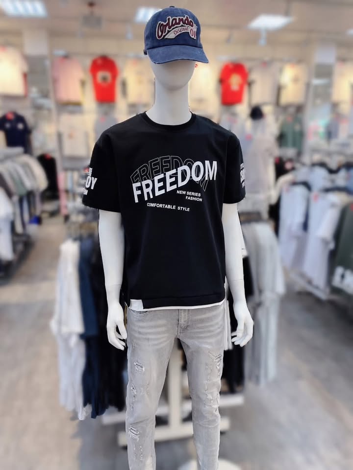 假兩件質感英文T