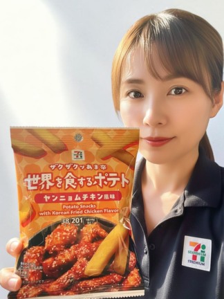 日本7-ELEVEN限定|世界を食する洋芋棒-韓式洋釀炸雞風味