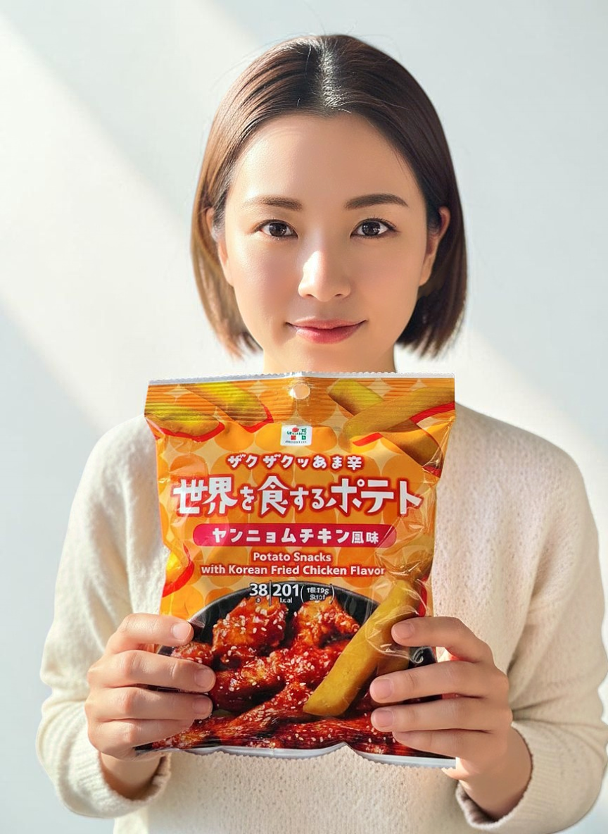 日本7-ELEVEN限定|世界を食する洋芋棒-韓式洋釀炸雞風味