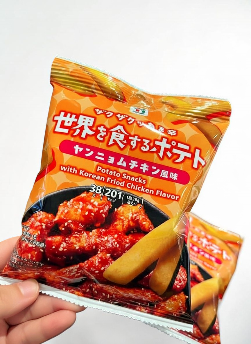 日本7-ELEVEN限定|世界を食する洋芋棒-韓式洋釀炸雞風味 - Image 2