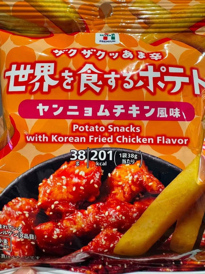 日本7-ELEVEN限定|世界を食する洋芋棒-韓式洋釀炸雞風味 - Image 3