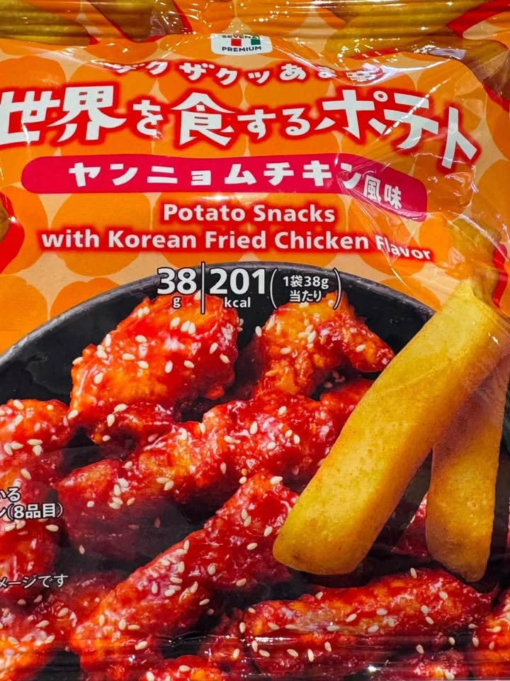 日本7-ELEVEN限定|世界を食する洋芋棒-韓式洋釀炸雞風味 - Image 5