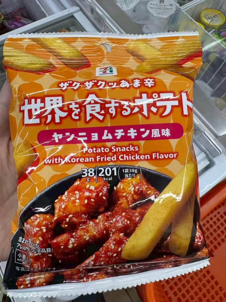 日本7-ELEVEN限定|世界を食する洋芋棒-韓式洋釀炸雞風味 - Image 6