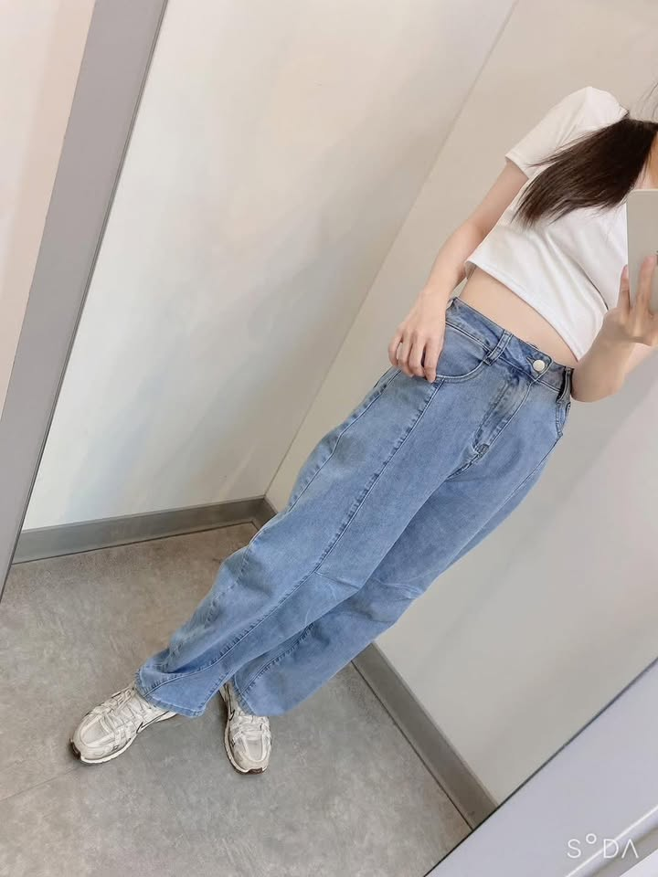 新品上市|牛仔彎刀長褲:圖片 7