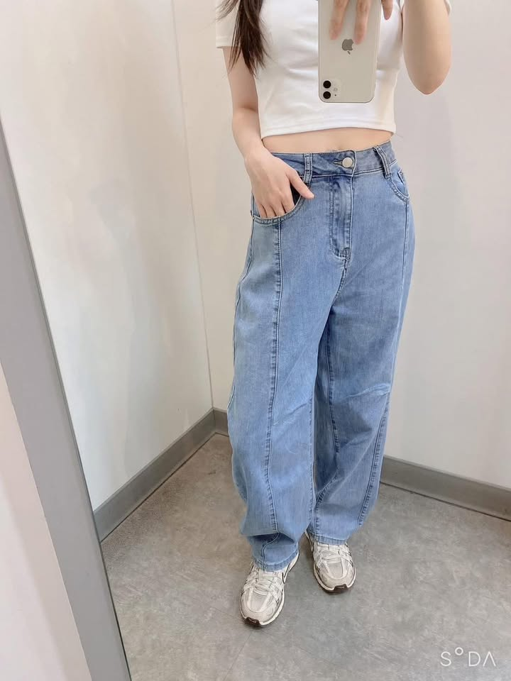 新品上市|牛仔彎刀長褲:圖片 3