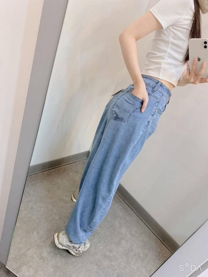 新品上市|牛仔彎刀長褲:圖片 5