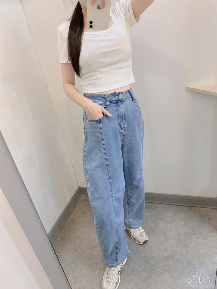 新品上市|牛仔彎刀長褲:圖片 8