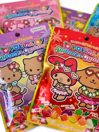 日本限定 BANDAI × Sanrio 夏日熱帶水果QQ軟糖