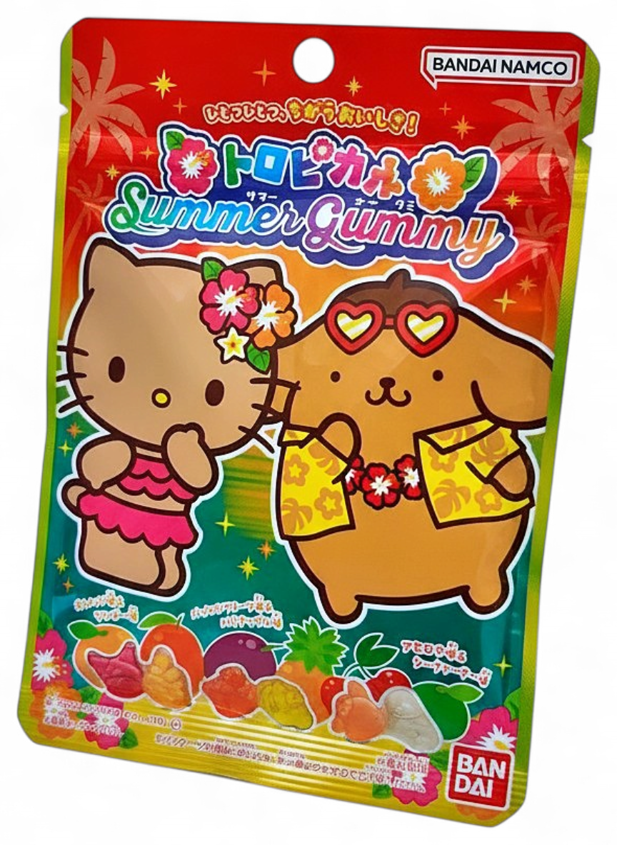 日本限定 BANDAI × Sanrio 夏日熱帶水果QQ軟糖 - Image 2