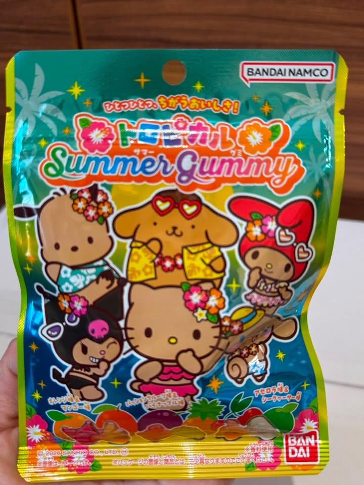 日本限定 BANDAI × Sanrio 夏日熱帶水果QQ軟糖 - Image 4