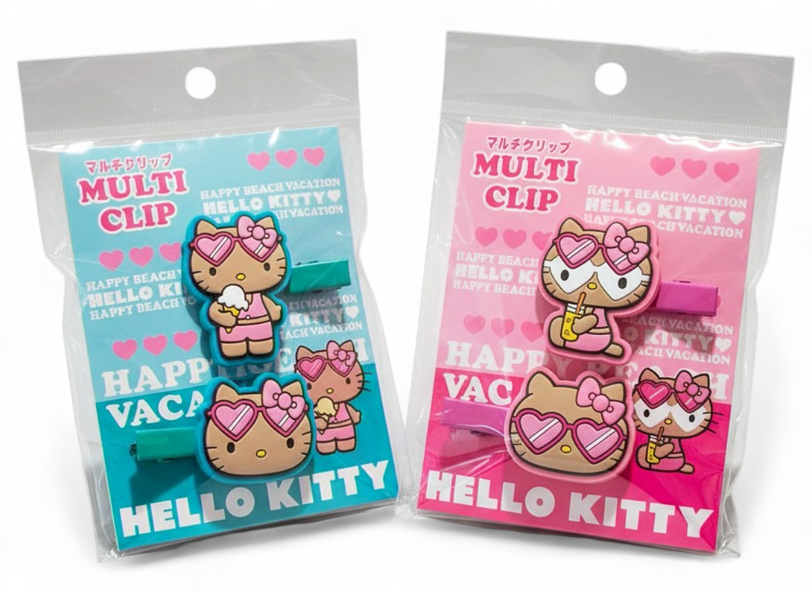 Hello Kitty 沙灘系列 多功能夾組(2入)
