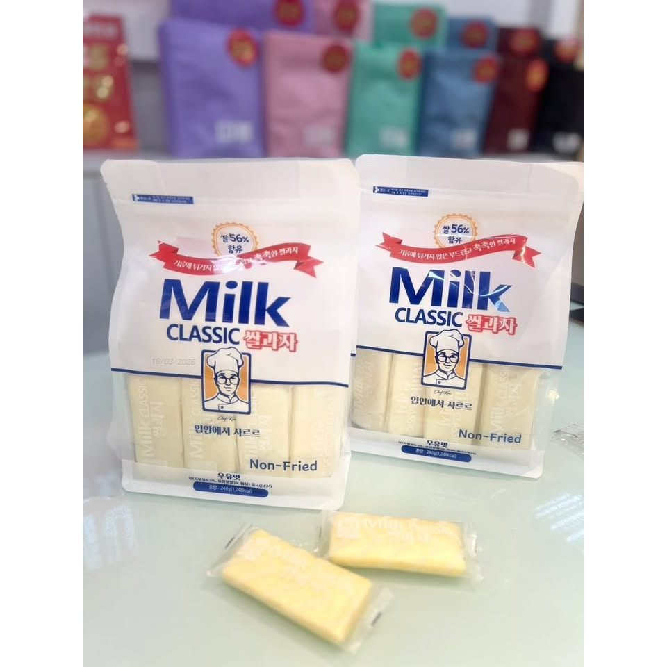 韓國Milk Classic鮮奶米餅♥:圖片 6