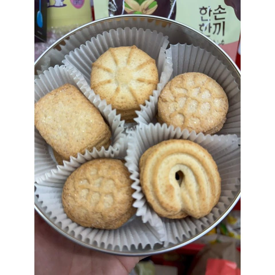 超可愛史努比鐵盒包裝 丹麥🇩🇰製 史努比奶油曲奇餅乾🍪150g/盒:圖片 5