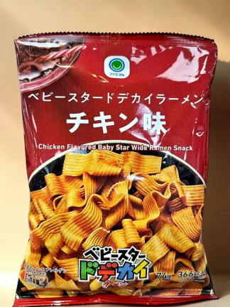 日本超人氣零食來啦!全家限定【雞肉風味寬版拉麵餅】