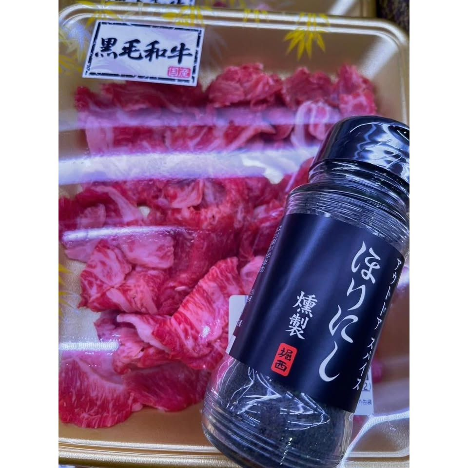 HORINISHI堀西 日本萬用調味料 煙燻黑胡椒風味100g/(調味料 萬能粉 香料粉 烤肉):圖片 3