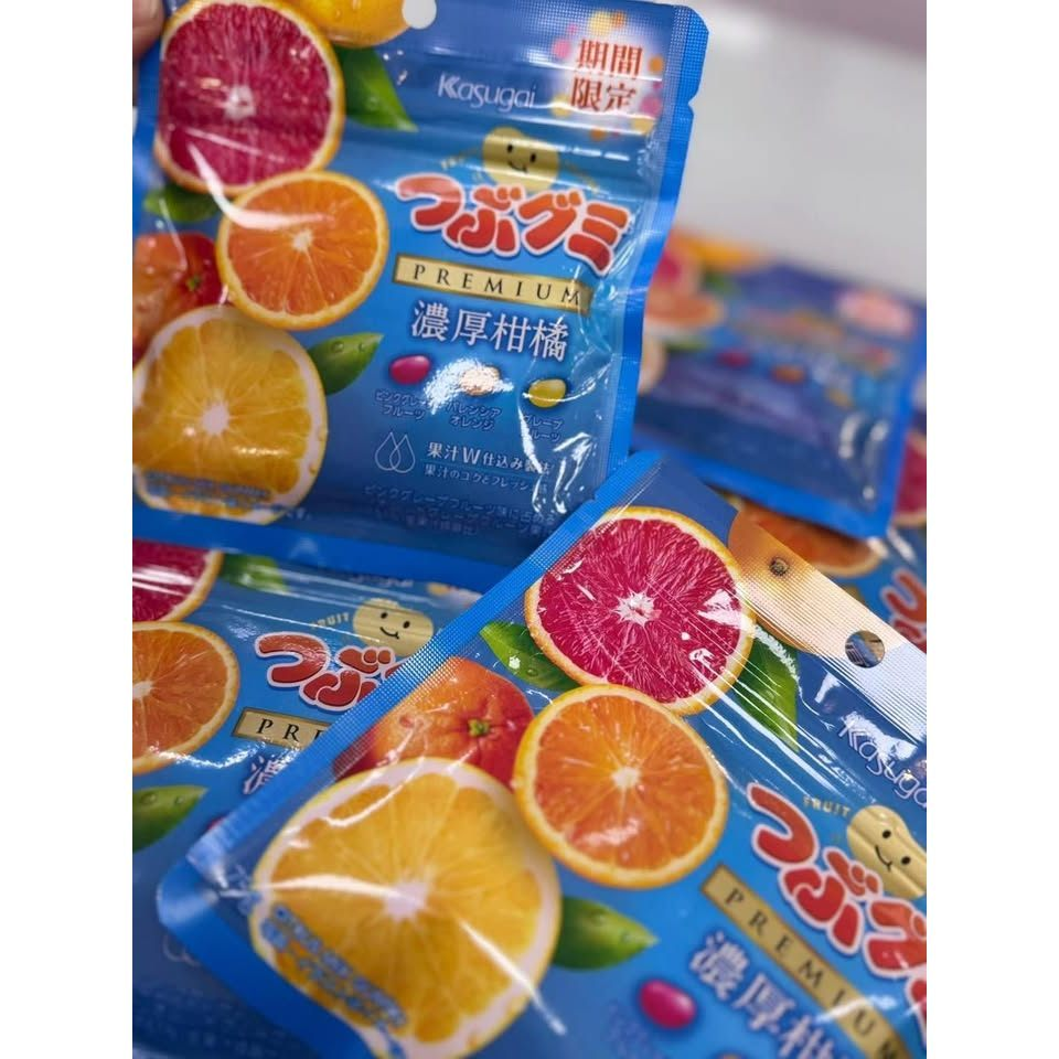 日本Kasugai Premium 濃厚柑橘軟糖|期間限定 - Image 6
