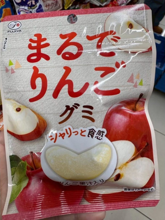 日本不二家 FUJIYA 彷彿真實蘋果般軟糖