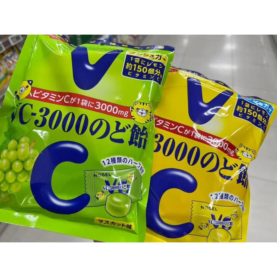 日本 NOBEL VC-3000 麝香葡萄潤喉糖 (90g):圖片 7