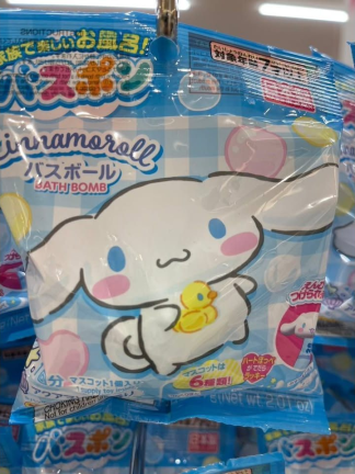 大創 DAISO 三麗鷗大耳狗公仔泡澡球