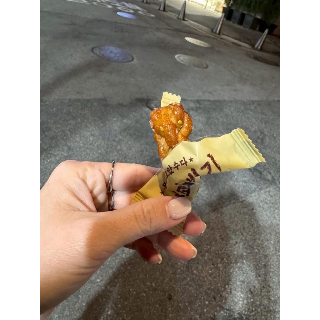 韓國黑糖麻花脆餅 明家 꽈배기 黑糖口味 - Image 2