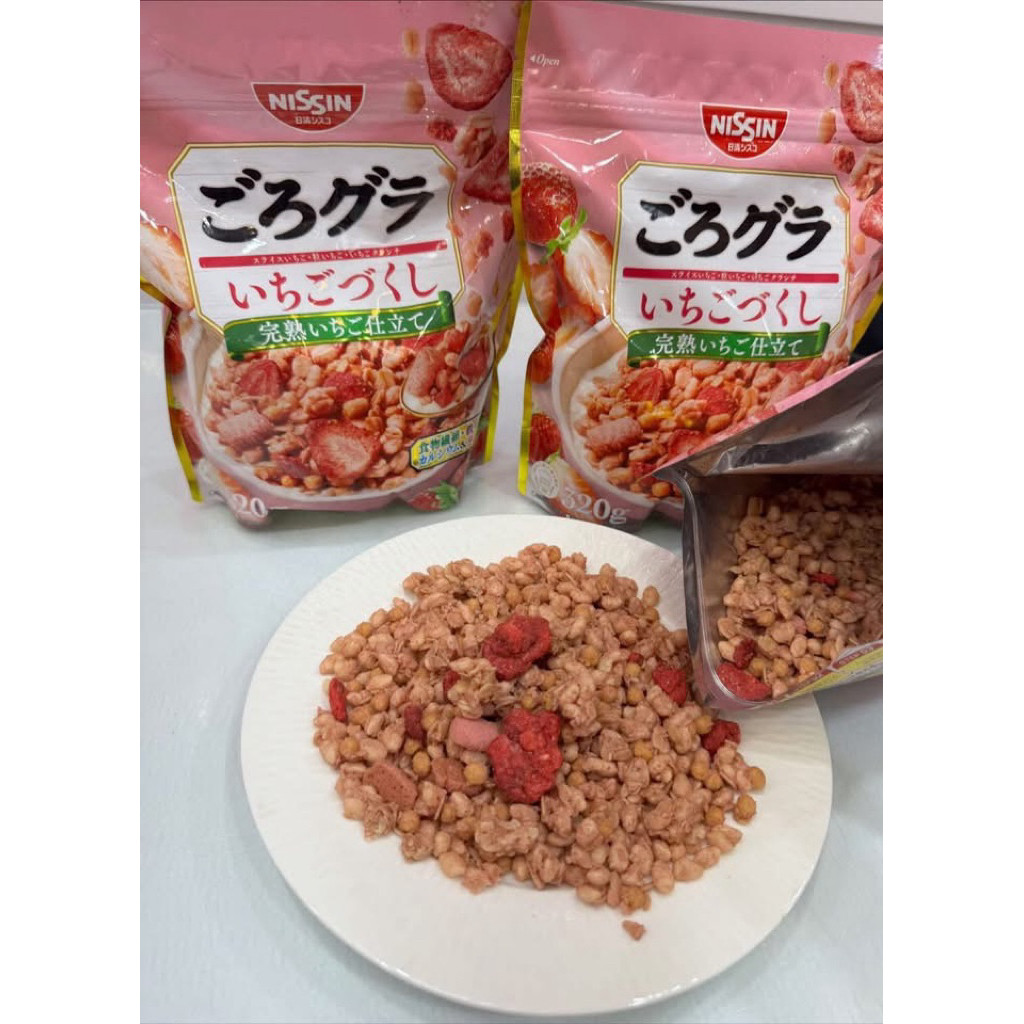 日清草莓綜合水果穀物麥片-香甜草莓風味 - Image 2