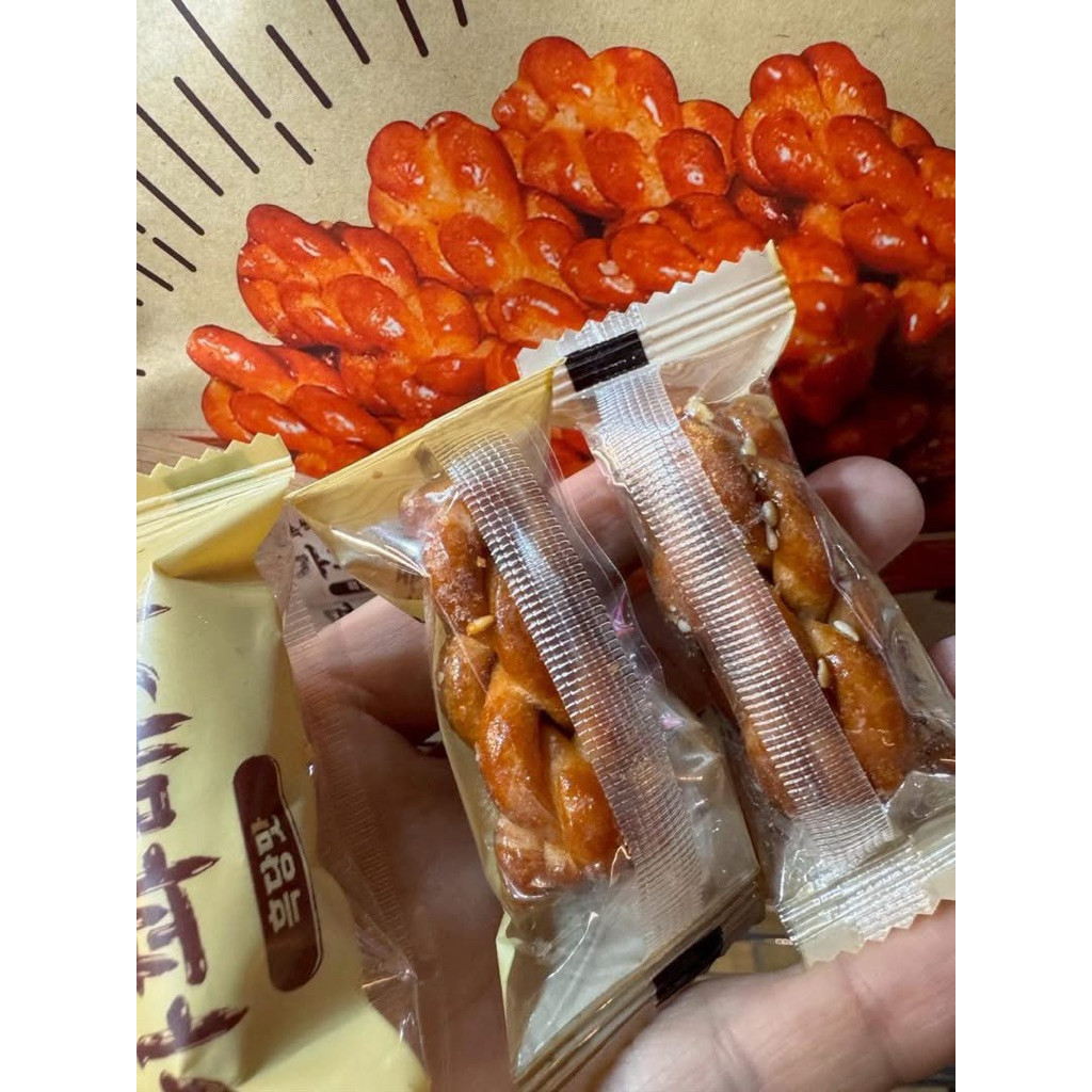 韓國黑糖麻花脆餅 明家 꽈배기 黑糖口味 - Image 4