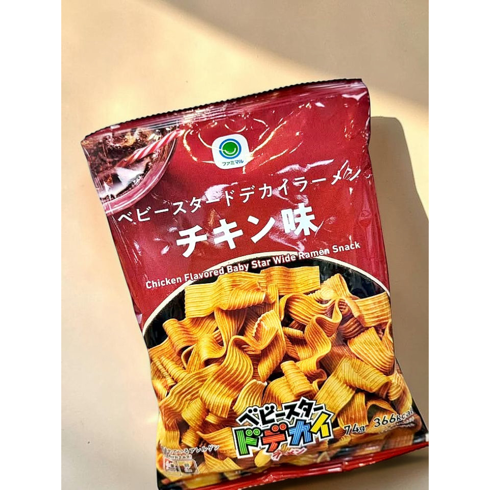 日本超人氣零食來啦!全家限定【雞肉風味寬版拉麵餅】:圖片 2
